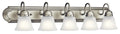 KICHLER 5339NIS 36" 5 Light Vanity Light Brushed Nickel
