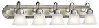 KICHLER 5339NIS 36" 5 Light Vanity Light Brushed Nickel