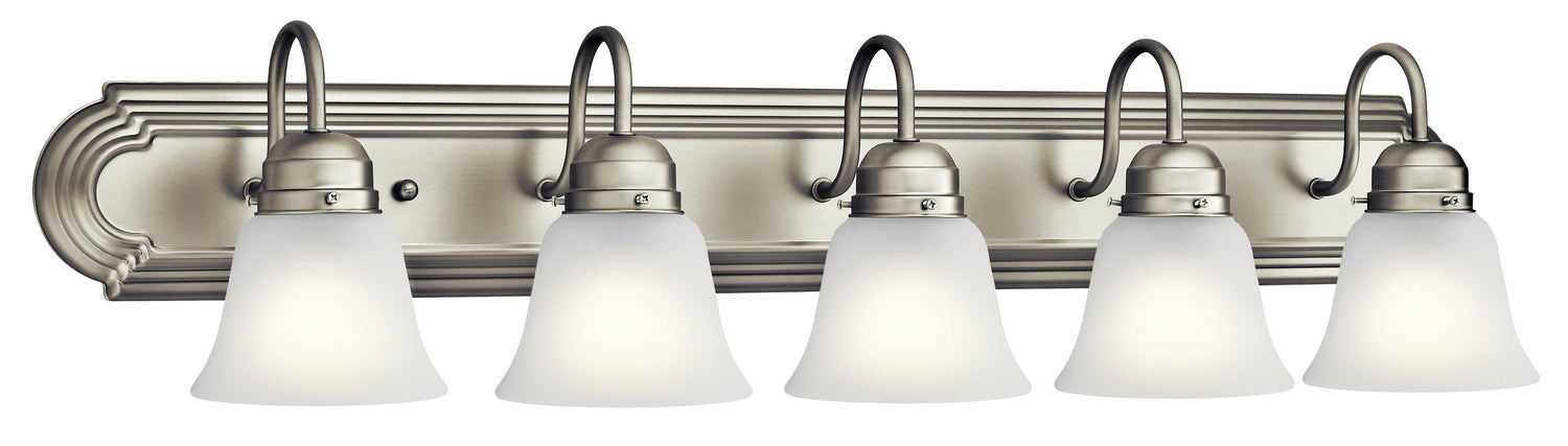 KICHLER 5339NIS 36" 5 Light Vanity Light Brushed Nickel