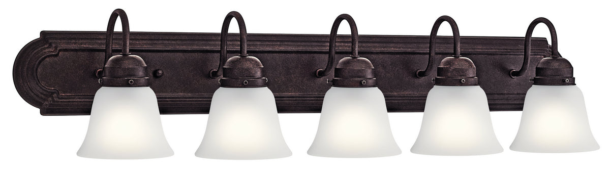 KICHLER 5339TZS 36" 5 Light Vanity Light Tannery Bronze