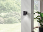 KICHLER 9234BK Cylinder 7" 1 Light Wall Light Black