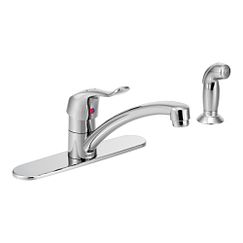 MOEN 8707 M-DURA  One-Handle Kitchen Faucet In Chrome