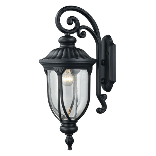 ELK SHOWROOM 87101/1 Derry Hill 23'' High 1-Light Outdoor Sconce - Matte Black