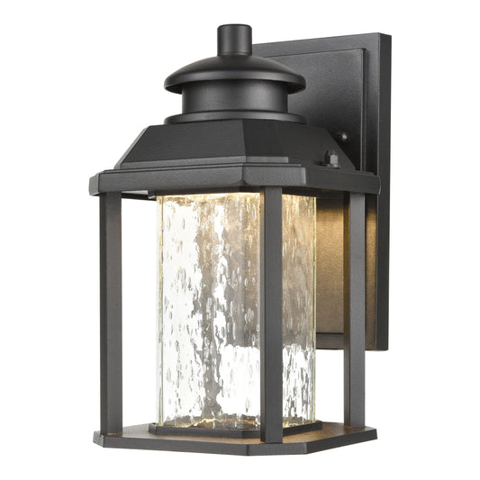 ELK SHOWROOM 87120/LED Irvine 10'' High 1-Light Outdoor Sconce - Matte Black