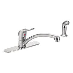 MOEN 8717 M-DURA  One-Handle Kitchen Faucet In Chrome