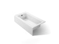 KOHLER K-875-0 Bellwether 60" X 32" Alcove Bath, Left Drain - White