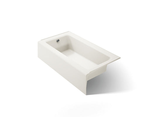 KOHLER K-875-96 Bellwether 60" x 32" alcove bath, left drain - Biscuit