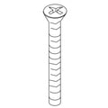 KOHLER Screw, 8-32 Flat Head Coutntersunk, K-87536