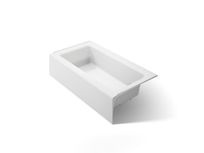 KOHLER K-876-0 Bellwether 60" x 32" alcove bath, right drain - White