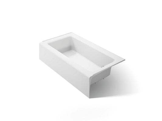 KOHLER K-876-0 Bellwether 60" x 32" alcove bath, right drain - White