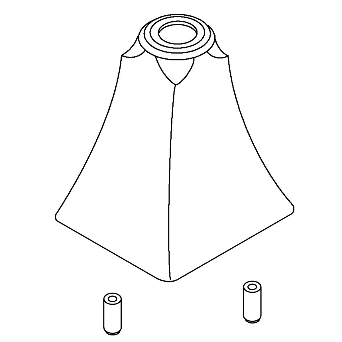 KOHLER Bonnet Assembly - Oil-Rubbed Bronze, K-88018-2BZ