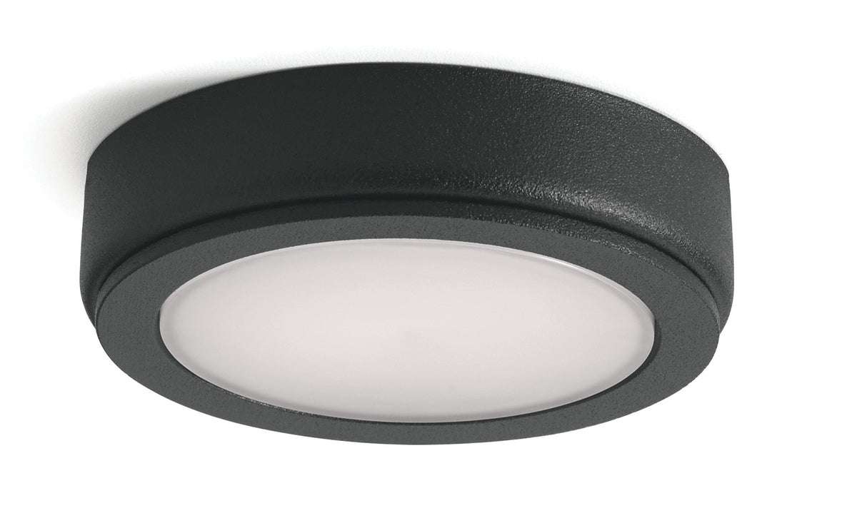 KICHLER 6D24V30BKT 6D Series 24V 3000K Led Disc Textured Black