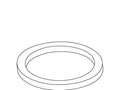 KOHLER Washer, Rubber, K-88457