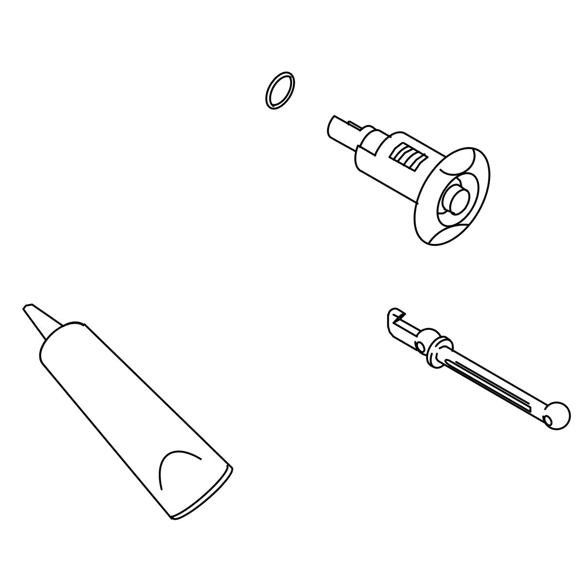 KOHLER Trim Ring Kit - Vibrant Brushed Bronze, K-88529-BV