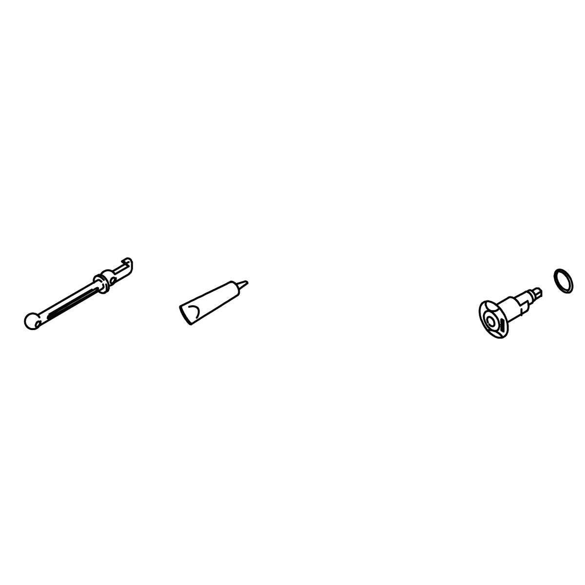KOHLER Trim Ring Kit - Black Black, K-88530-7