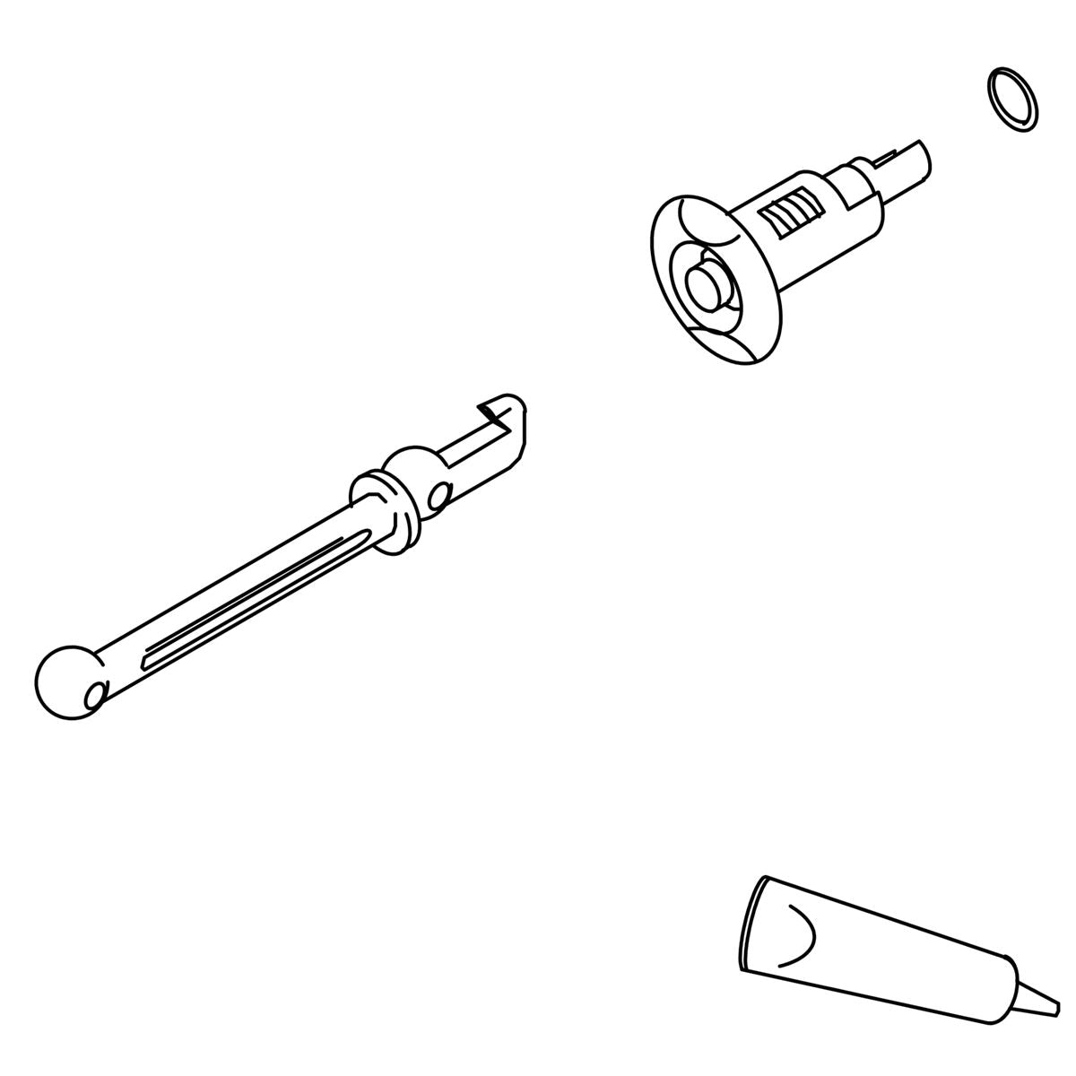 KOHLER Trim Ring Kit - Brushed Black, K-88531-BKB