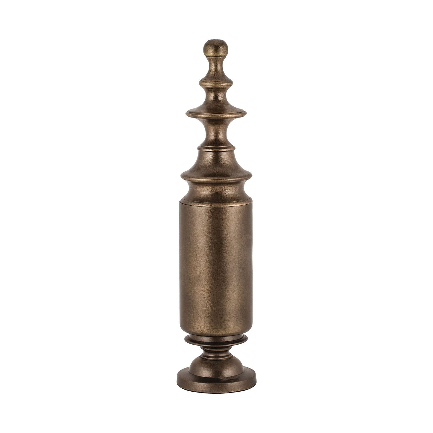 ELK STUDIO 8903-021 Footed Brass Finial - Short