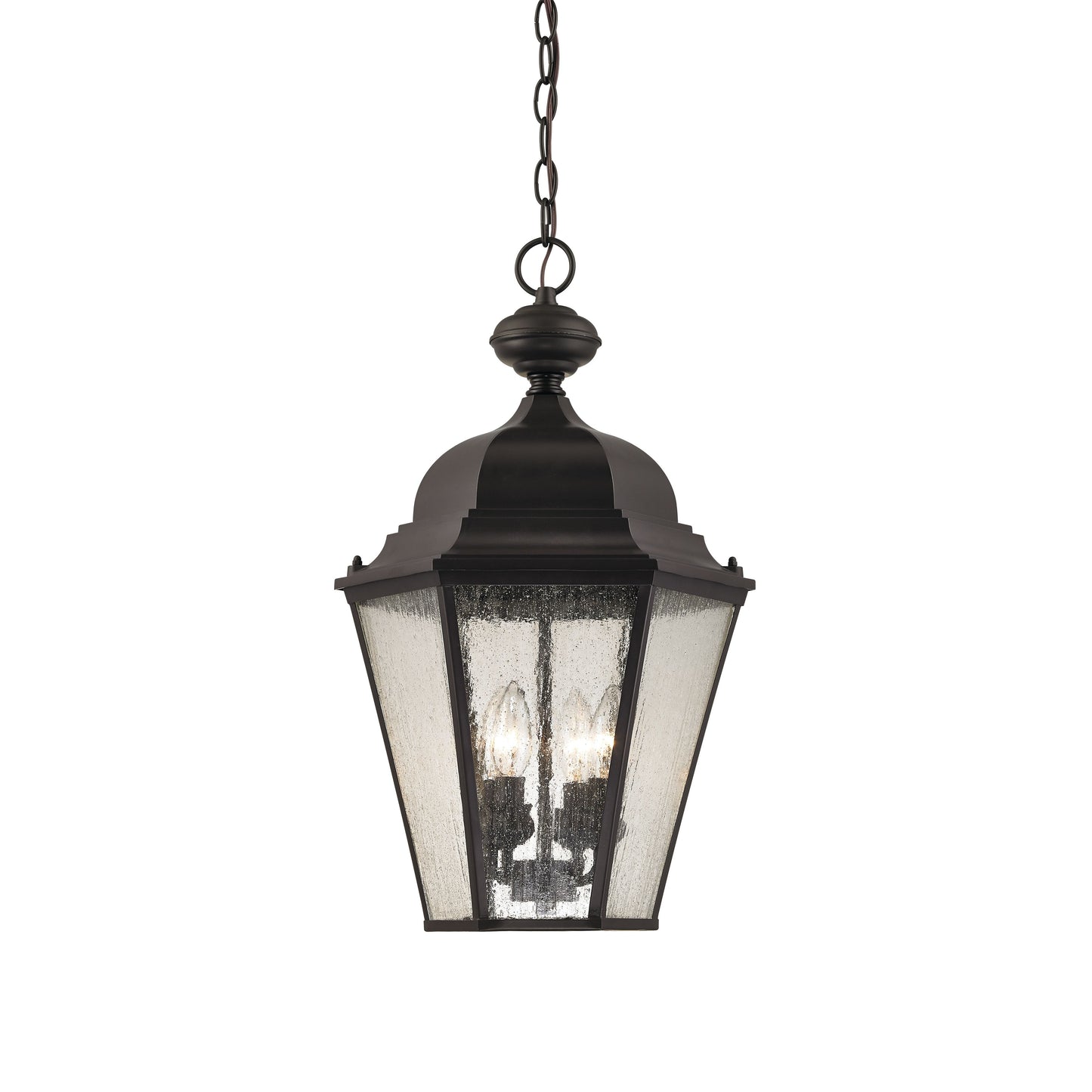 THOMAS 8903EH/75 Cotswold 13'' Wide 4-Light Outdoor Pendant - Oil Rubbed Bronze