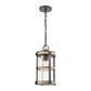 ELK SHOWROOM 89147/1 Annenberg 8'' Wide 1-Light Outdoor Pendant - Anvil Iron