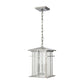 ELK SHOWROOM 89375/3 Oak Park 9'' Wide 3-Light Outdoor Pendant - Antique Brushed Aluminum