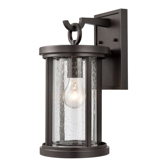 ELK SHOWROOM 89380/1 Brison 14'' High 1-Light Outdoor Sconce - Oil Rubbed Bronze