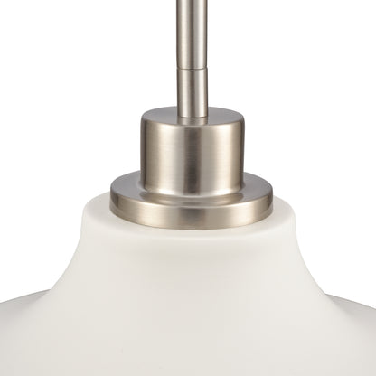 ELK SHOWROOM 89424/1 Grenville 13'' Wide 1-Light Pendant - Brushed Nickel