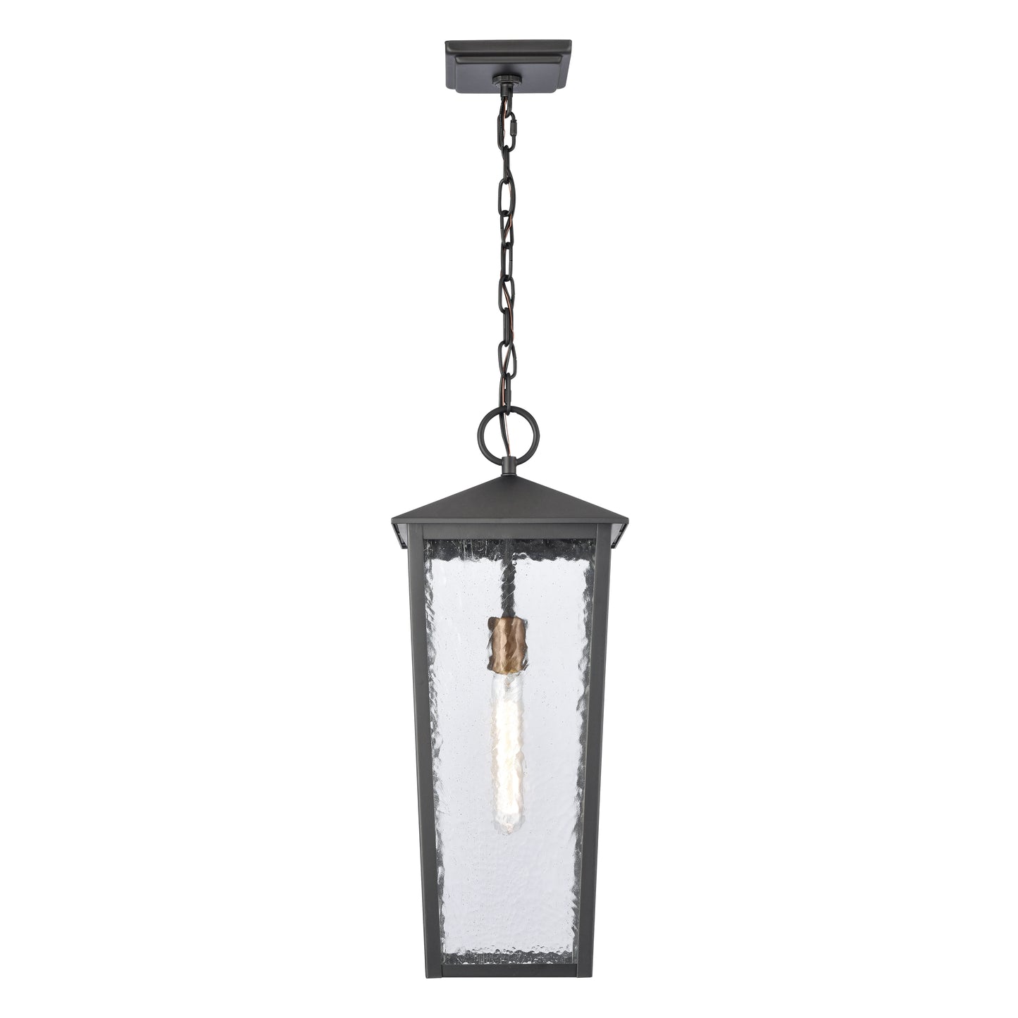 ELK SHOWROOM 89474/1 Marquis 22'' High 1-Light Outdoor Hanging Light - Matte Black