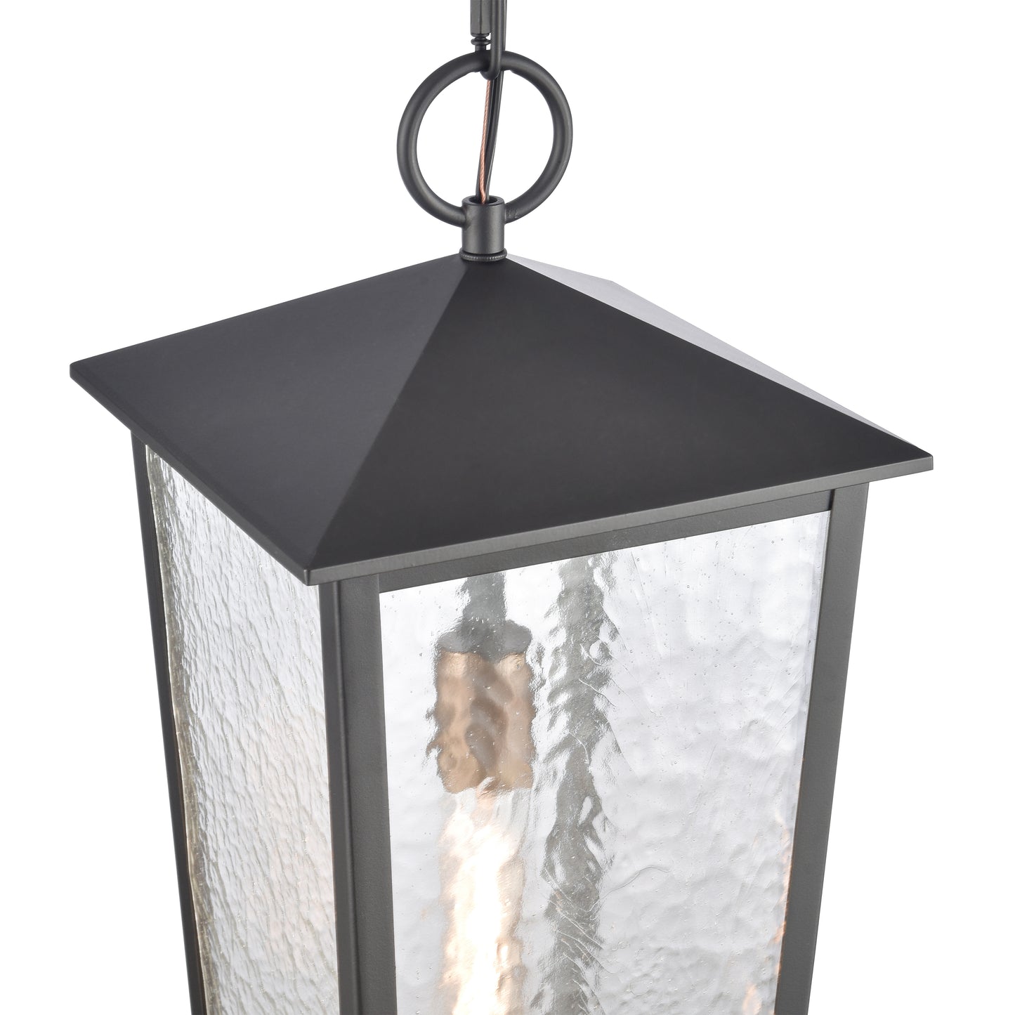 ELK SHOWROOM 89474/1 Marquis 22'' High 1-Light Outdoor Hanging Light - Matte Black