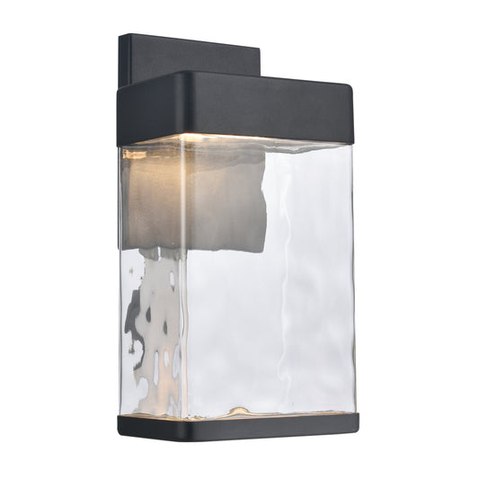 ELK SHOWROOM 89481/LED Cornice 13.5'' High Integrated LED Outdoor Sconce - Charcoal Black