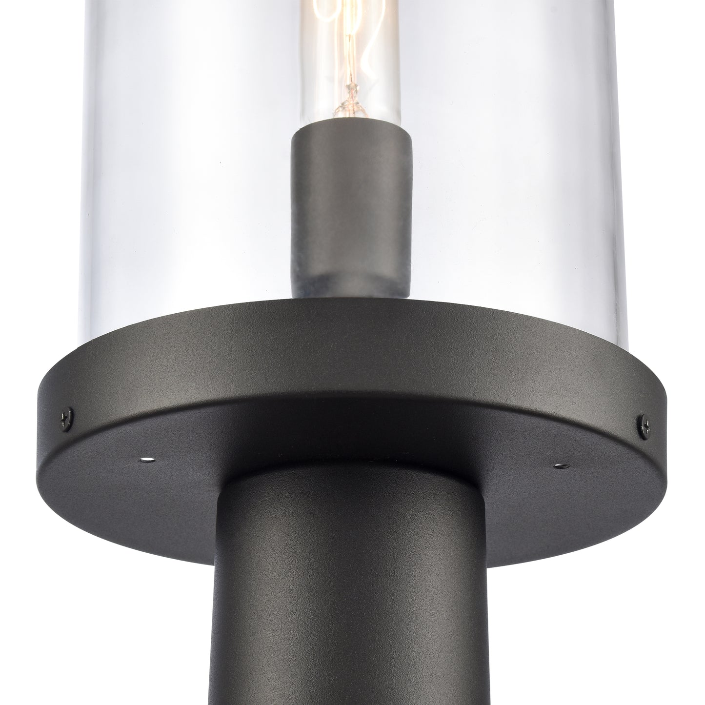 ELK SHOWROOM 89496/1 Hopkins 20.75'' High 1-Light Outdoor Post Light - Charcoal Black