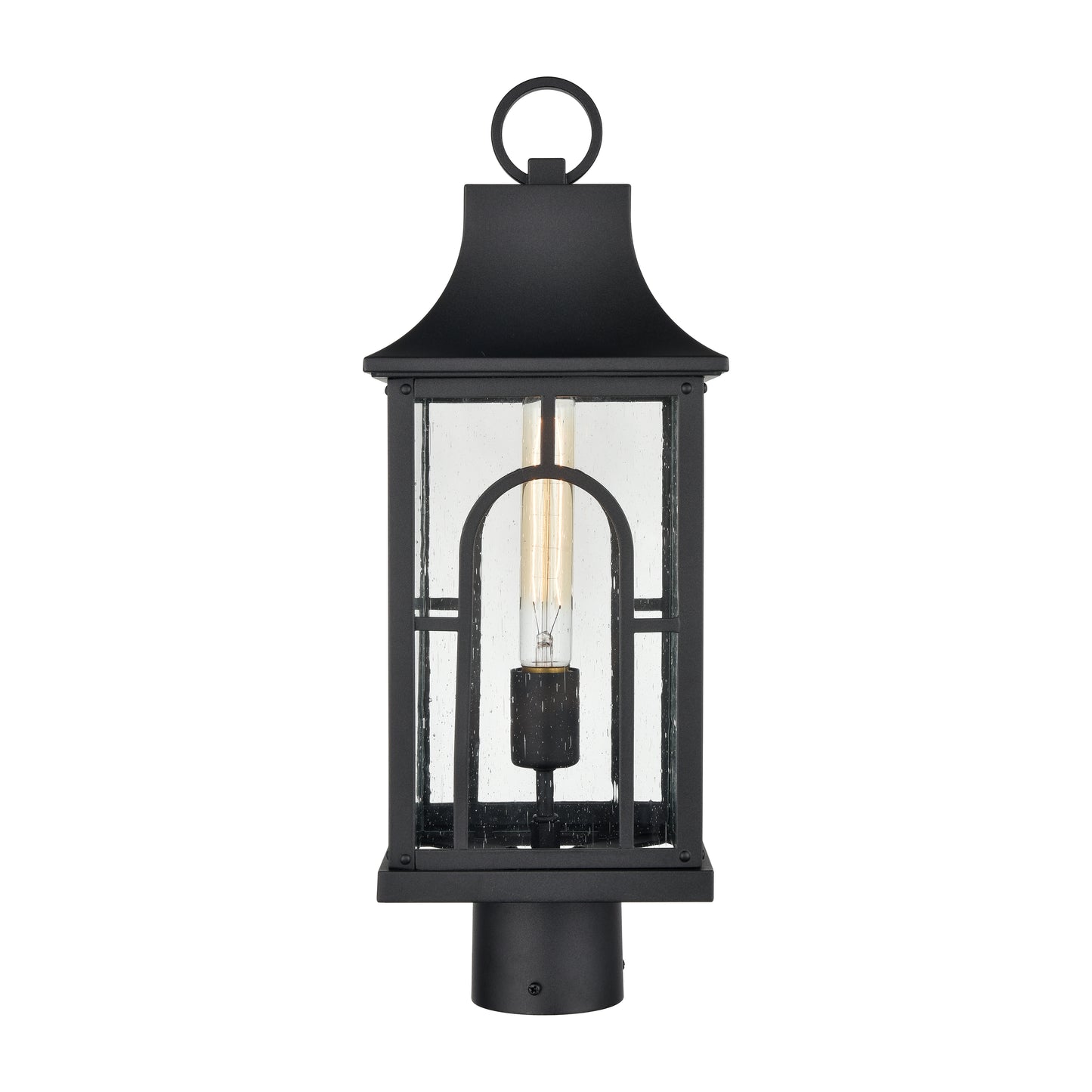 ELK SHOWROOM 89604/1 Triumph 19.75'' High 1-Light Outdoor Post Light - Textured Black