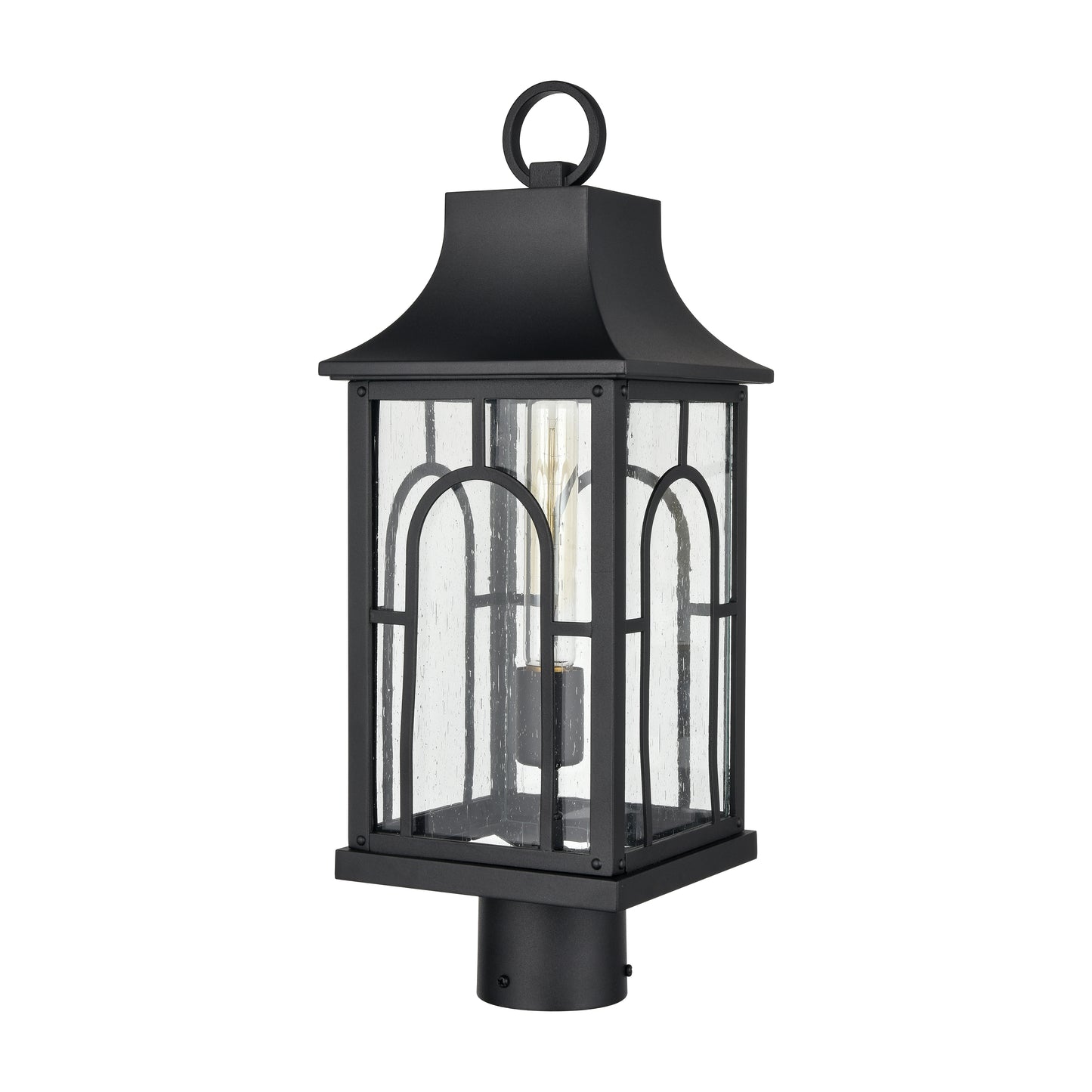 ELK SHOWROOM 89604/1 Triumph 19.75'' High 1-Light Outdoor Post Light - Textured Black