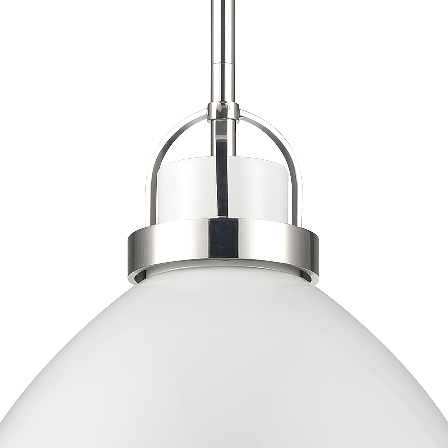 ELK SHOWROOM 89650/1 Somerville 12'' Wide 1-Light Pendant - Gloss White