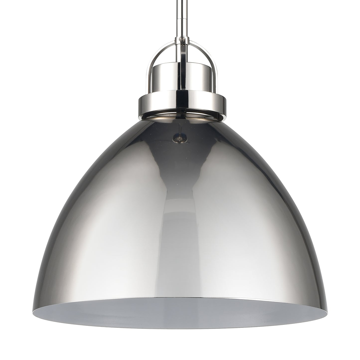 ELK SHOWROOM 89660/1 Somerville 12'' Wide 1-Light Pendant - Polished Nickel