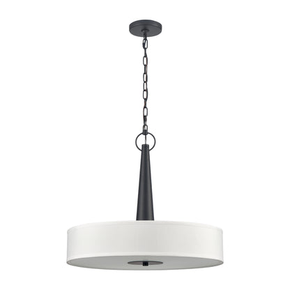 ELK SHOWROOM 89835/4 Leo 22'' Wide 4-Light Pendant - Matte Black