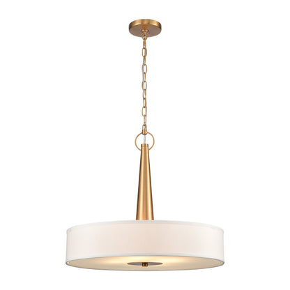 ELK SHOWROOM 89845/4 Leo 22'' Wide 4-Light Pendant - Brushed Gold