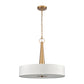 ELK SHOWROOM 89845/4 Leo 22'' Wide 4-Light Pendant - Brushed Gold