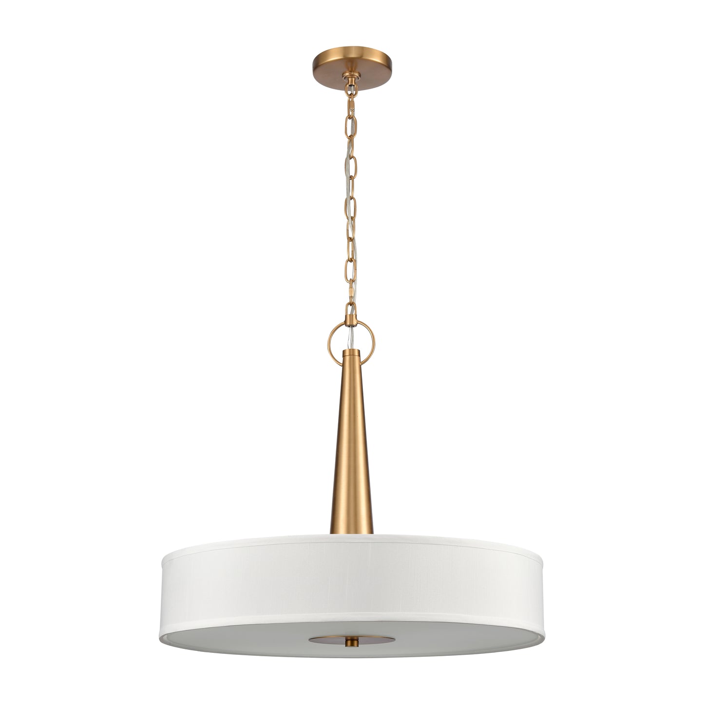 ELK SHOWROOM 89845/4 Leo 22'' Wide 4-Light Pendant - Brushed Gold