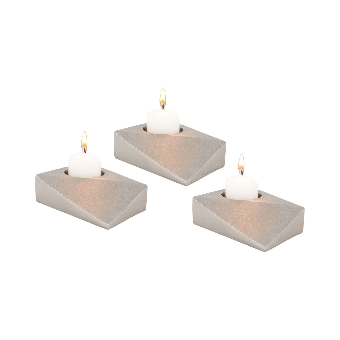 ELK SIGNATURE 8987-037/S3 Trope Tea Light Holders (Set of 3)