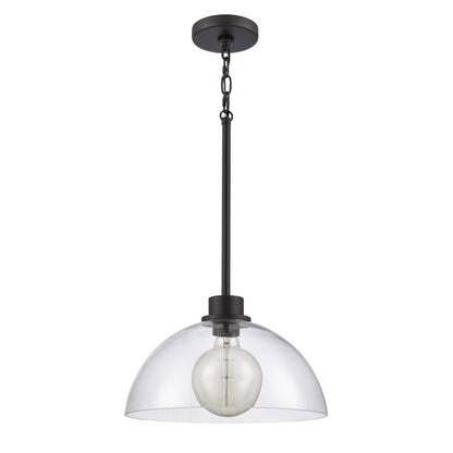 ELK SHOWROOM 89905/1 Julian 14'' Wide 1-Light Pendant - Matte Black