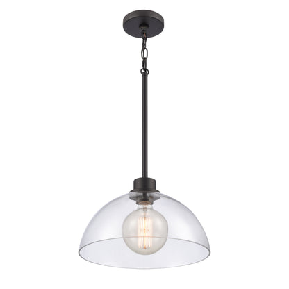 ELK SHOWROOM 89905/1 Julian 14'' Wide 1-Light Pendant - Matte Black