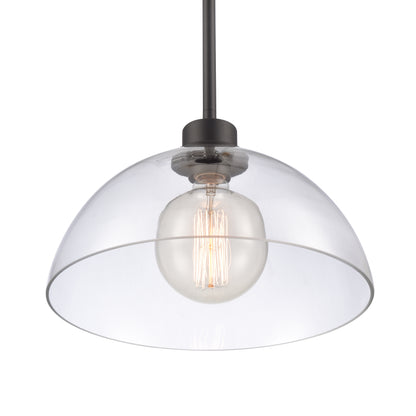 ELK SHOWROOM 89905/1 Julian 14'' Wide 1-Light Pendant - Matte Black