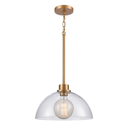 ELK SHOWROOM 89915/1 Julian 14'' Wide 1-Light Pendant - Brushed Gold