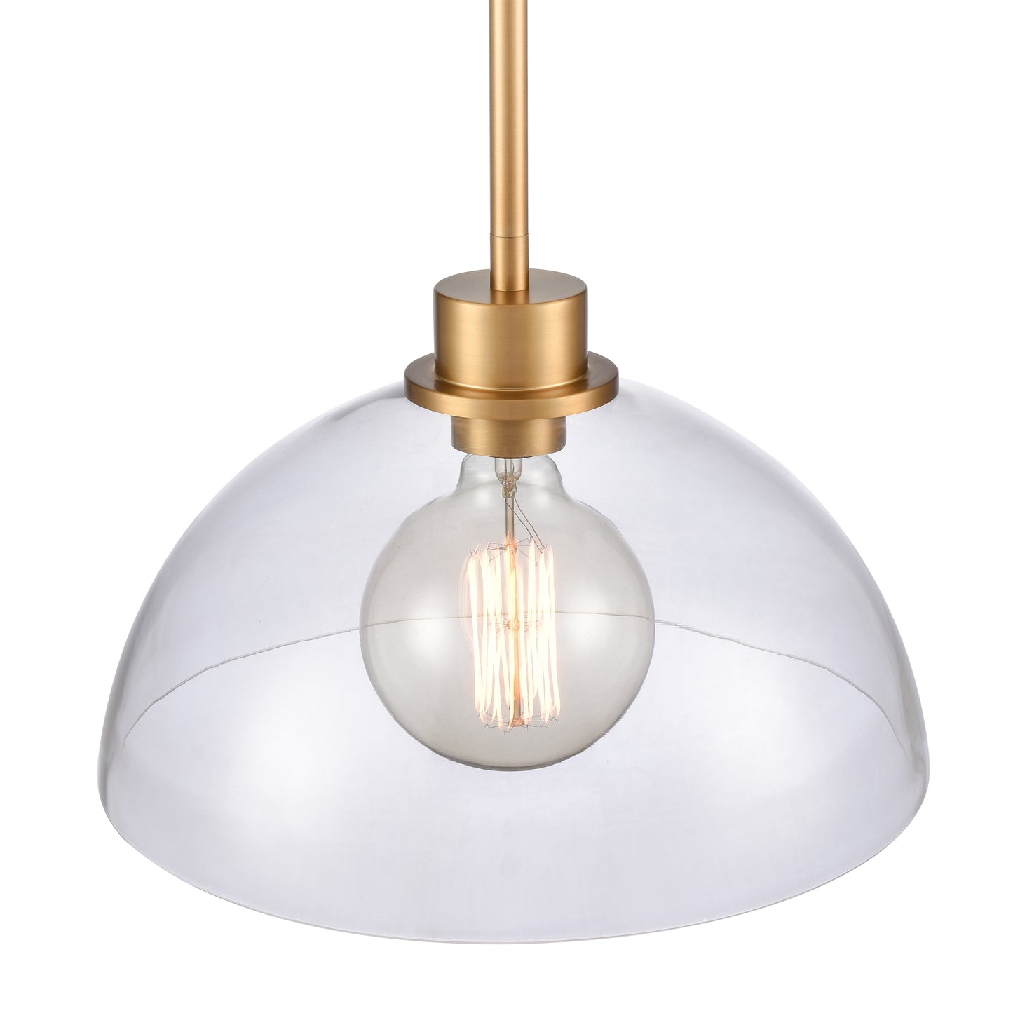 ELK SHOWROOM 89915/1 Julian 14'' Wide 1-Light Pendant - Brushed Gold