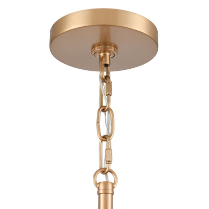 ELK SHOWROOM 89915/1 Julian 14'' Wide 1-Light Pendant - Brushed Gold