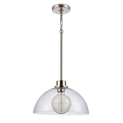 ELK SHOWROOM 89925/1 Julian 14'' Wide 1-Light Pendant - Polished Nickel