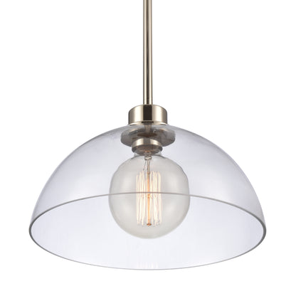 ELK SHOWROOM 89925/1 Julian 14'' Wide 1-Light Pendant - Polished Nickel