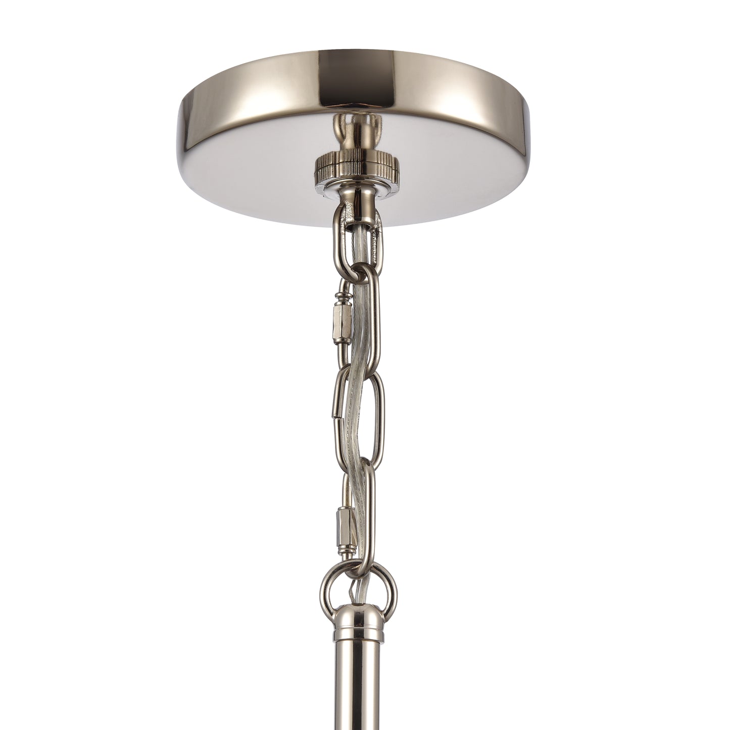 ELK SHOWROOM 89925/1 Julian 14'' Wide 1-Light Pendant - Polished Nickel