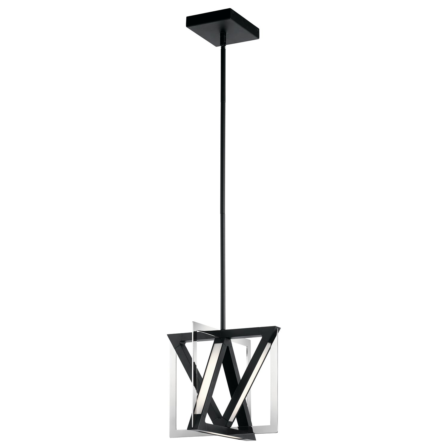 ELAN 84083 Axis LED Mini Pendant Matte Black