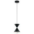KICHLER 84112 Kordan 11" 1 Light Led Mini Pendant Matte Black